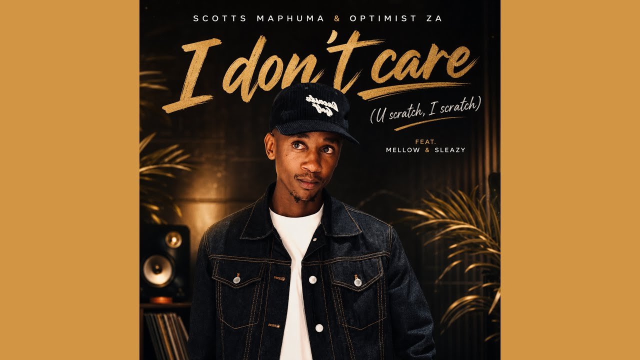 Scotts Maphuma & Optimist ZA – I don’t care (U scratch,  I scratch) feat. Mellow & Sleazy